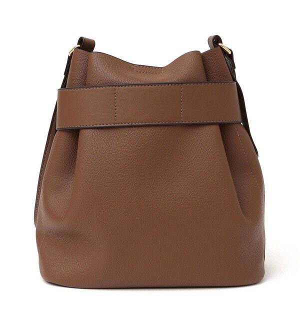 SHIPS any「《一部予約》SHIPS any: ベルト デザイン 巾着 ショルダー バッグ」|ショルダー・メッセンジャー|