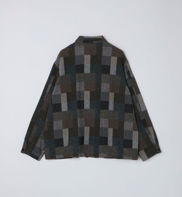 SHIPS「SHIPS: AUTHENTIC コットン ツイード カバー シャツ」|シャツ・ブラウス|