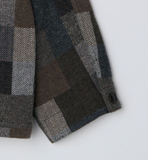 SHIPS「SHIPS: AUTHENTIC コットン ツイード カバー シャツ」|シャツ・ブラウス|