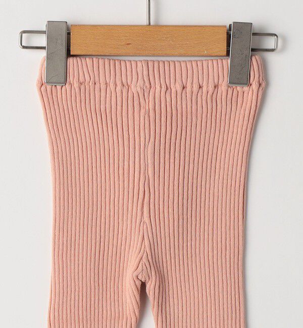 SHIPS KIDS「SHIPS KIDS:80～90cm /〈手洗い可能〉リブ レギンス パンツ」|レギンス・スパッツ|