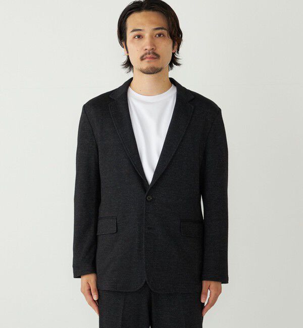 SHIPS Colors 「SHIPS Colors:ムリネ ジャージー ジャケット(セットアップ対応可能)」|テーラードジャケット|