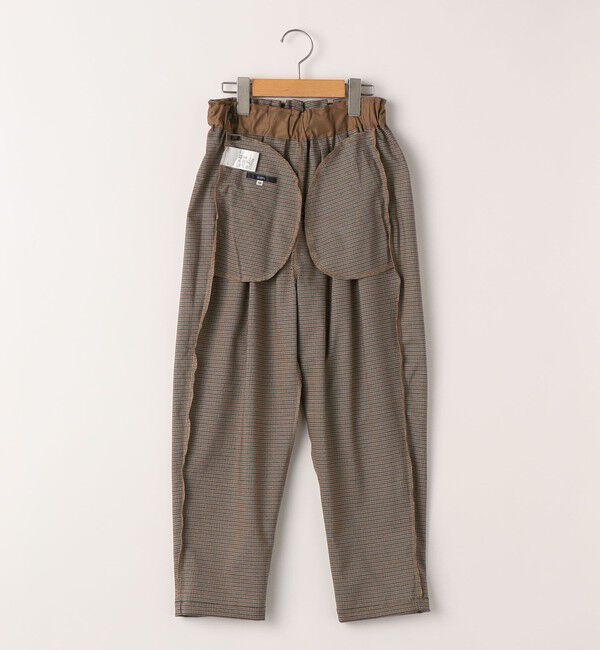 SHIPS KIDS「SHIPS KIDS:140～160cm /千鳥柄 チェック タック パンツ」|その他|