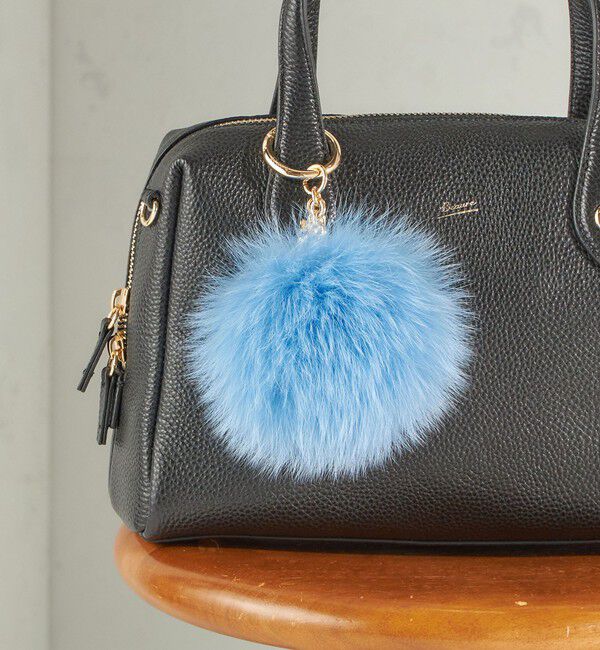 SHIPS for women「フォックス ファーポンポン チャーム」|チャーム・キーホルダー|