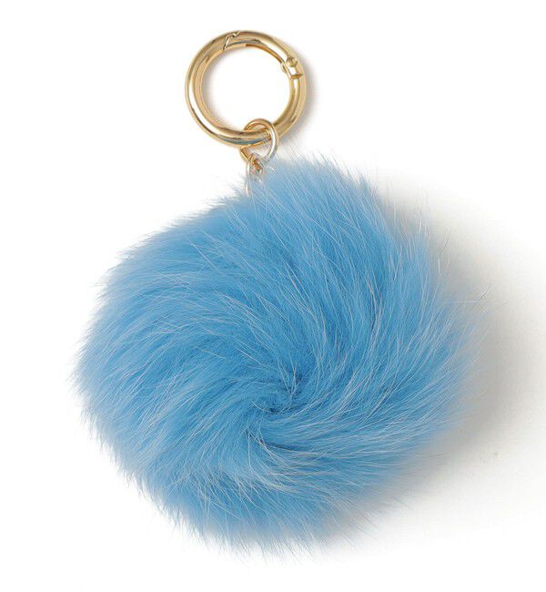 SHIPS for women「フォックス ファーポンポン チャーム」|チャーム・キーホルダー|