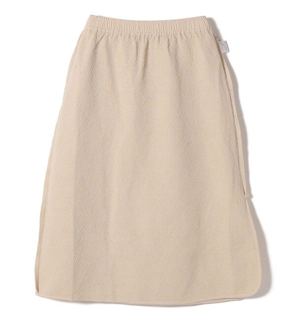 SHIPS for women「【SHIPS別注】Fanaka:〈手洗い可能〉ジャカード サイド スリット スカート」|スカート|