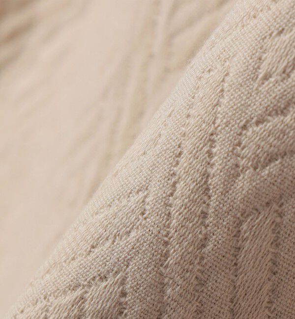 SHIPS for women「【SHIPS別注】Fanaka:〈手洗い可能〉ジャカード サイド スリット スカート」|スカート|