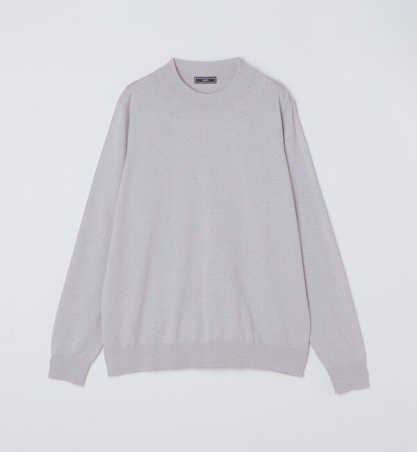 SHIPS「SHIPS:〈手洗い可能〉HANDFRAME 16ゲージ コットン/ウール モックネック ニット」|ニット・セーター|