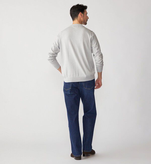 SHIPS「SHIPS:〈手洗い可能〉HANDFRAME 16ゲージ コットン/ウール モックネック ニット」|ニット・セーター|