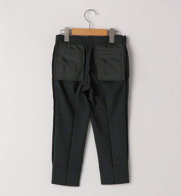 SHIPS KIDS「SHIPS KIDS:110～130cm /〈洗濯機可能〉セレモニー ブラックウォッチ ストレッチ スラックス パンツ」|スラックス|