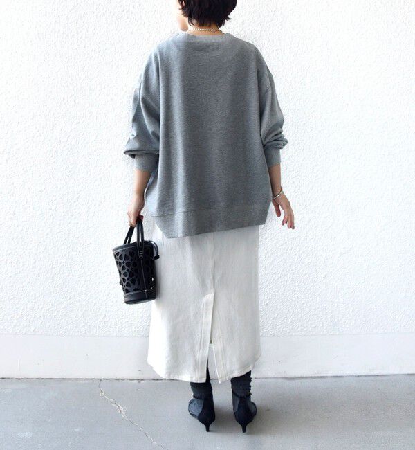 SHIPS for women「〈手洗い可能〉ルーズ デニム サイド ポケット スカート」|スカート|