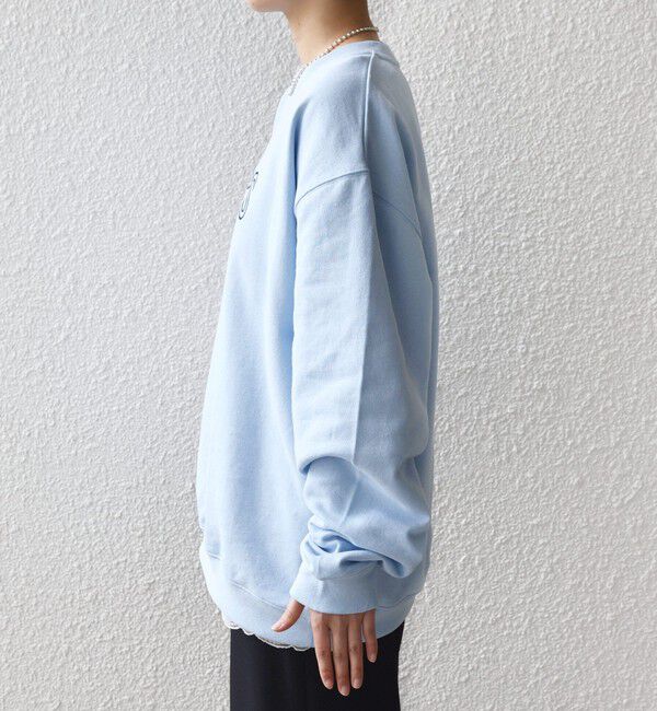 SHIPS for women「【WEB限定】SHIPS ラウンド ロゴ 刺繍 スウェット」|スウェット・ジャージ|