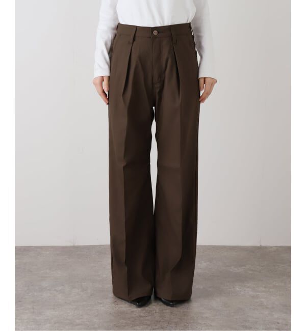 OUTDOOR PRODUCTS Usual Things「Wrangler WRANCHER WIDE」|スラックス|ブラウン