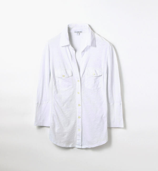 JAMES PERSE「サイドパネルシャツ WUA3042」|シャツ・ブラウス|