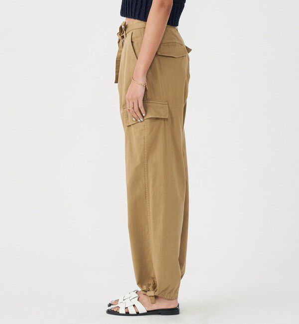 MACPHEE「ソフトコットンサテン カーゴパンツ」|カーゴ|