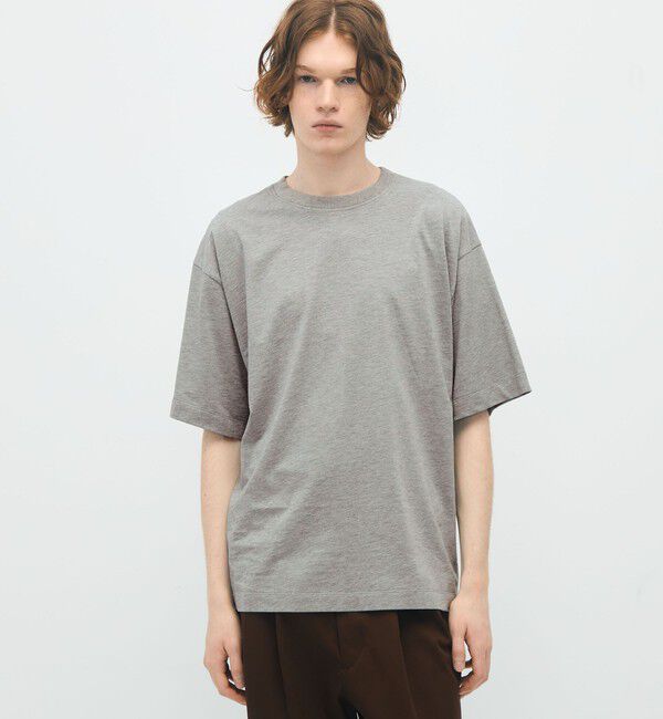 CABaN「CABaN コットン ドロップショルダークルーネックプルオーバー」|Tシャツ・カットソー|