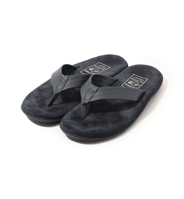 TOMORROWLAND GOODS「【別注】ISLAND SLIPPER PT202 レザートングサンダル」|サンダル|69 ネイビー