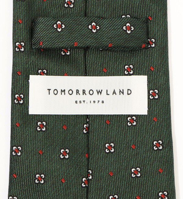 TOMORROWLAND GOODS「TOMORROWLAND シルク 小紋柄ネクタイ」|ネクタイ・蝶ネクタイ|