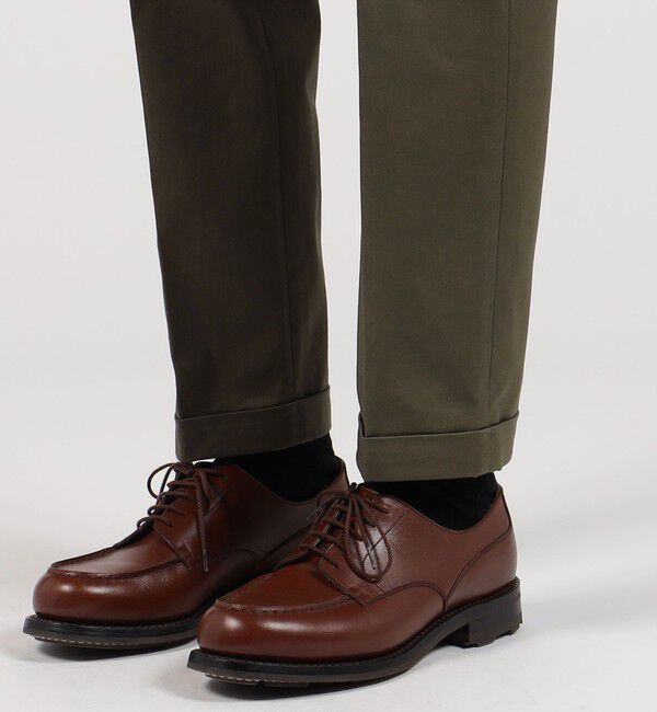 TOMORROWLAND MENS「チノストレッチ スリムテーパードパンツ」|チノ|