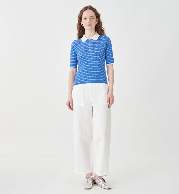 MACPHEE「コットンリネンツイル ストレートパンツ」|その他|