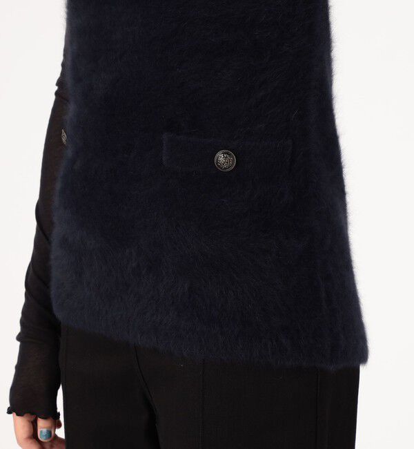 フォックスカシミヤ Vネックベスト（DES PRES）｜ルミネのファッション