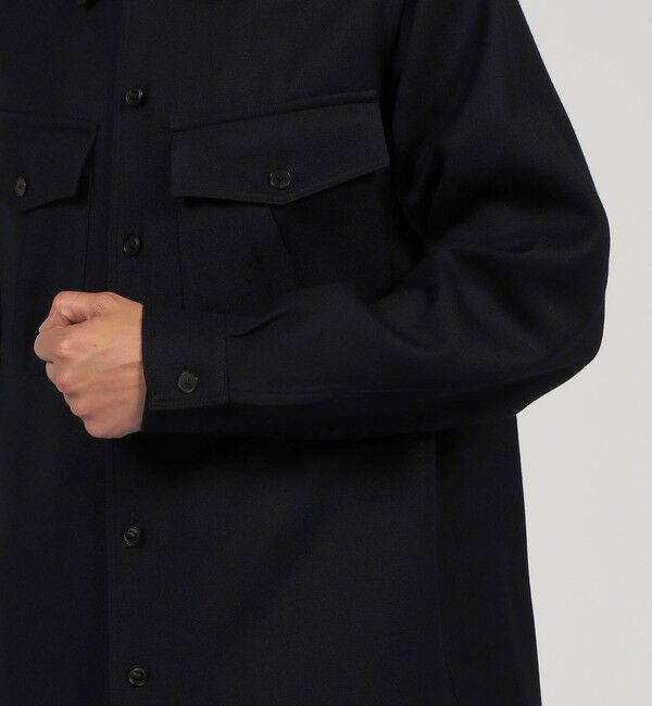 TOMORROWLAND MENS「ウール シャツブルゾン」|シャツ・ブラウス|