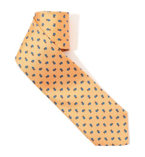 TOMORROWLAND GOODS「STEFANO BIGI シルクプリント 小紋柄 ネクタイ」|ネクタイ・蝶ネクタイ|