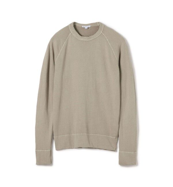 JAMES PERSE「バックパイルスエット ラグランスリーブプルオーバー MXA3278」|スウェット・ジャージ|43 ベージュ