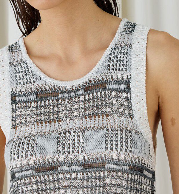 DES PRES「レーヨンタックステッチ タンクトップ」|タンクトップ|