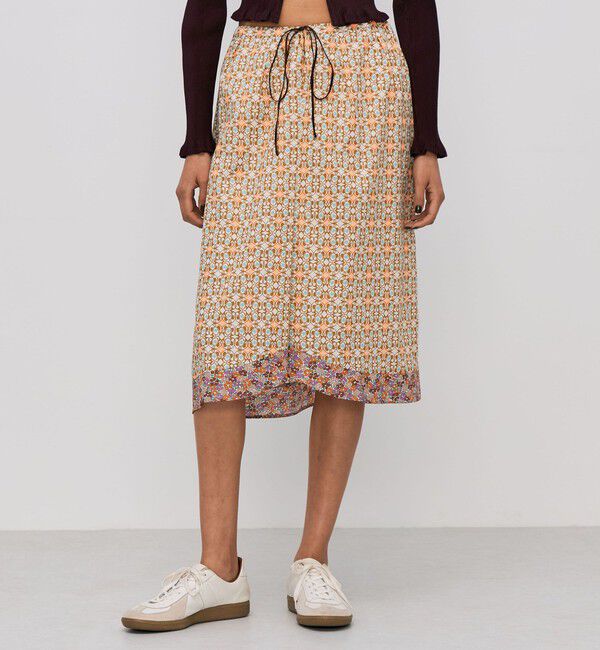 BACCA「サマーリバティ コットンフレアスカート」|スカート|