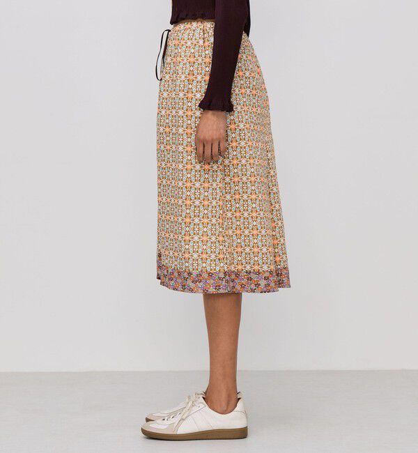 BACCA「サマーリバティ コットンフレアスカート」|スカート|