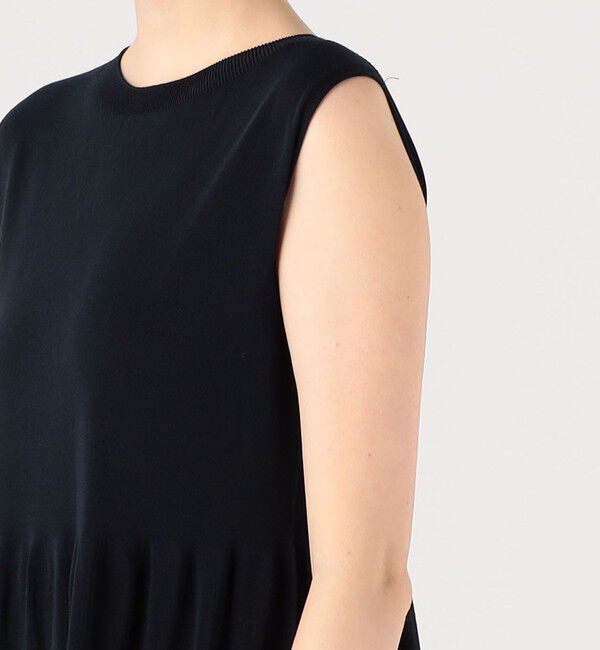 DES PRES「ドライポリエステルコットン アメリカンスリーブワンピース」|ワンピース|