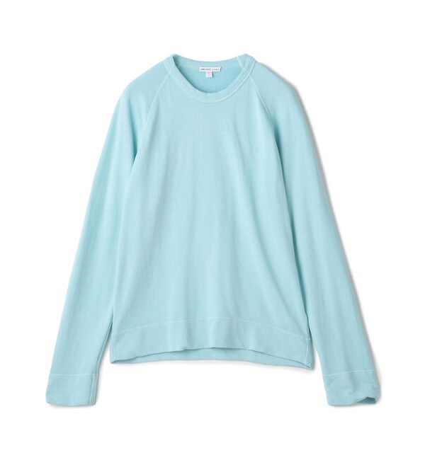 JAMES PERSE「バックパイルスエット ラグランスリーブプルオーバー MXA3278」|スウェット・ジャージ|65 ライトブルー