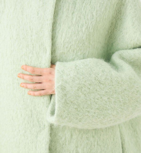 Ballsey「Phyllis ビルドミドルコート」|ノーカラーコート|