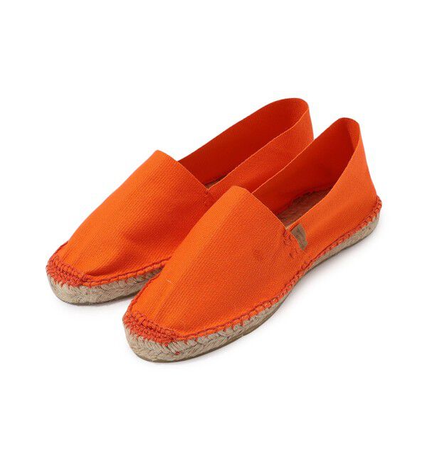 TOMORROWLAND GOODS「La Maison de L'Espadrille Pattern401」|スリッポン|27 オレンジ