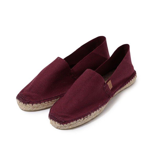 TOMORROWLAND GOODS「La Maison de L'Espadrille Solid400」|スリッポン|39 ボルドー