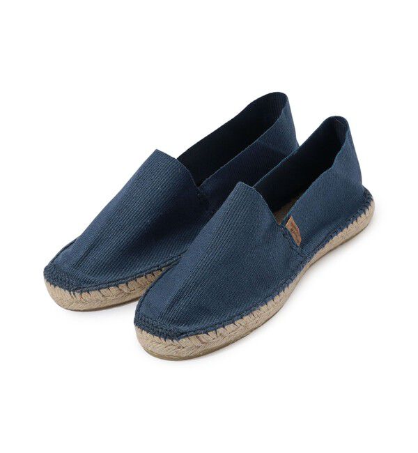 TOMORROWLAND GOODS「La Maison de L'Espadrille Solid400」|スリッポン|67 ダークブルー