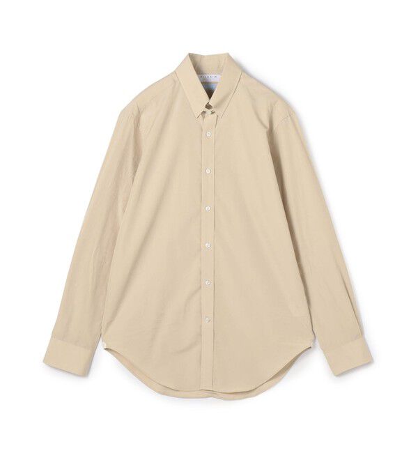 TOMORROWLAND MENS「120/2コットン タブカラー ロングスリーブドレスシャツ ALMO」|シャツ・ブラウス|43 ベージュ