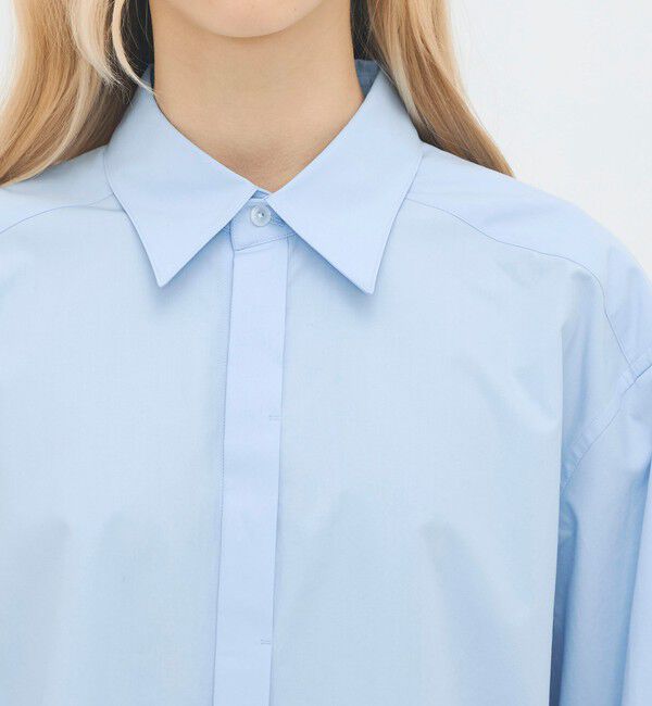 CABaN「コットンハイカウントタイプライター バックタックシャツ」|シャツ・ブラウス|