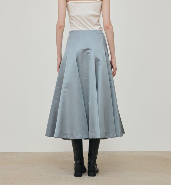 DES PRES「シルクサテン サーキュラースカート」|スカート|