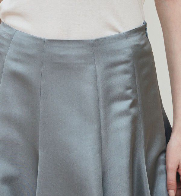 DES PRES「シルクサテン サーキュラースカート」|スカート|