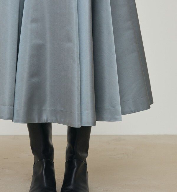 DES PRES「シルクサテン サーキュラースカート」|スカート|
