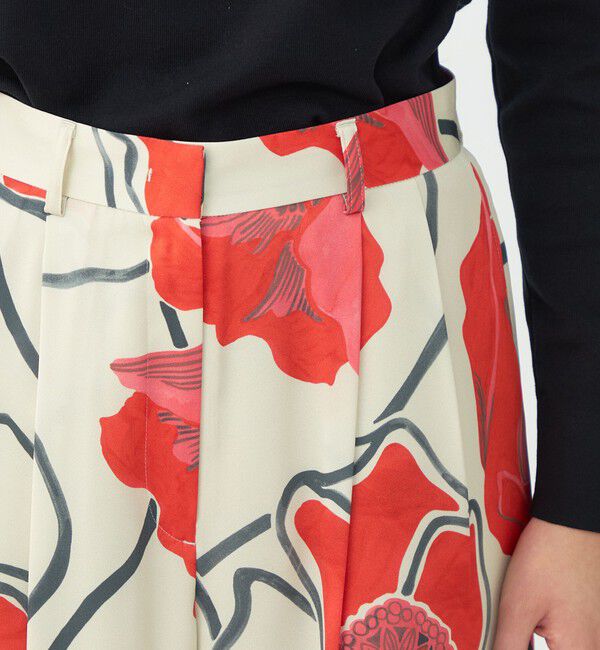 Ballsey「ポピープリント 2タックワイドパンツ」|その他|