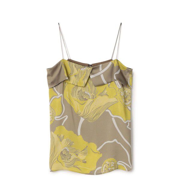 Ballsey「ポピープリント キャミソールブラウス」|その他|46 イエロー系