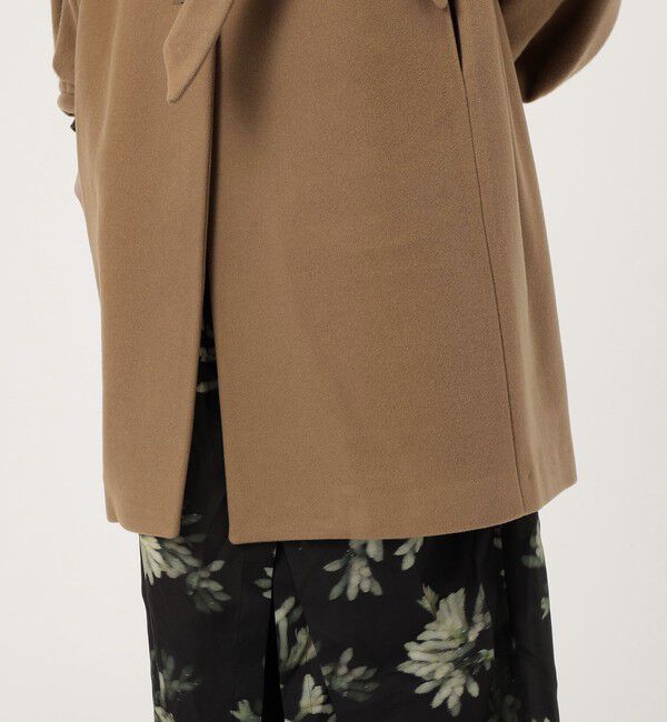 TOMORROWLAND BUYING WEAR「MARTIN GRANT CAPE BALOON コート」|ノーカラーコート|