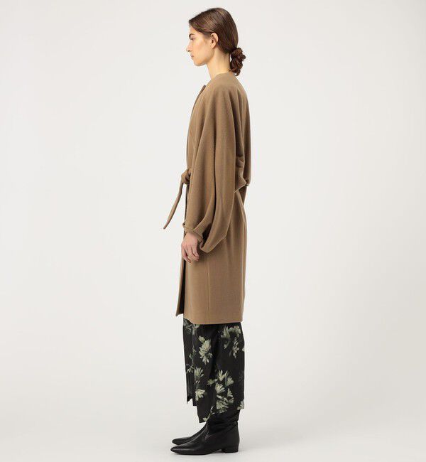 TOMORROWLAND BUYING WEAR「MARTIN GRANT CAPE BALOON コート」|ノーカラーコート|