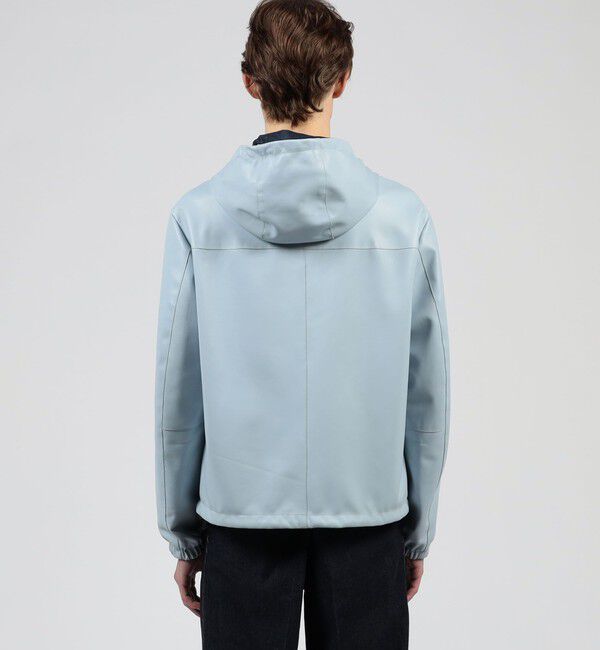 TOMORROWLAND MENS「【別注】EMMETI LUCA ラムレザー リバーシブルフーデッドブルゾン」|ブルゾン・スタジャン|