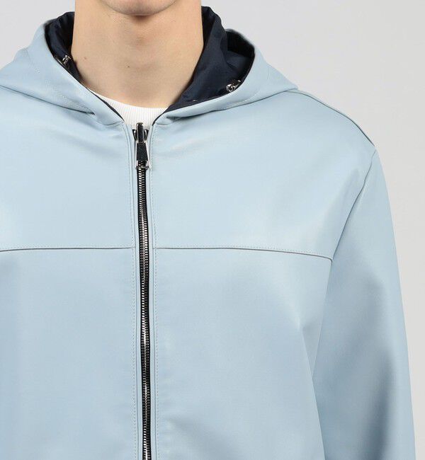 TOMORROWLAND MENS「【別注】EMMETI LUCA ラムレザー リバーシブルフーデッドブルゾン」|ブルゾン・スタジャン|