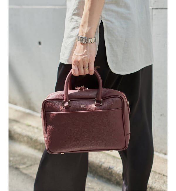 追加4》Manuel MILANO/マニュエルミラノ レザーバッグ（IENA）｜ルミネ