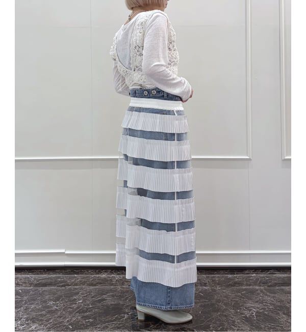 IENA LA BOUCLE「IENA LA BOUCLE ダンダンプリーツスカート」|スカート|