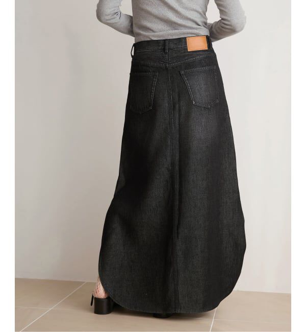 IENA LA BOUCLE「IENA LA BOUCLE ソフトデニムスリットスカート」|スカート|